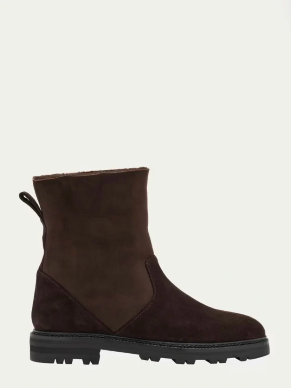 Manolo Blahnik Tomosa Cozy Boot Size 40 Dark Brown